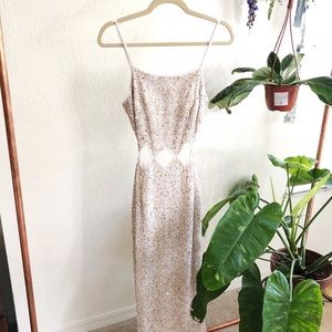 Vintage beaded dress